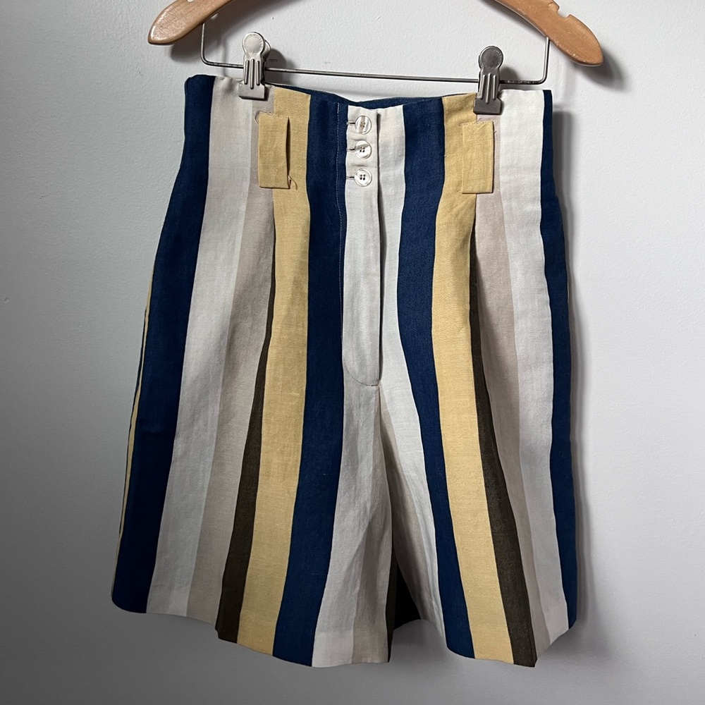 Vintage Striped Short